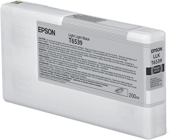 Epson T6539 - Inktcartridge / Foto Licht Zwart