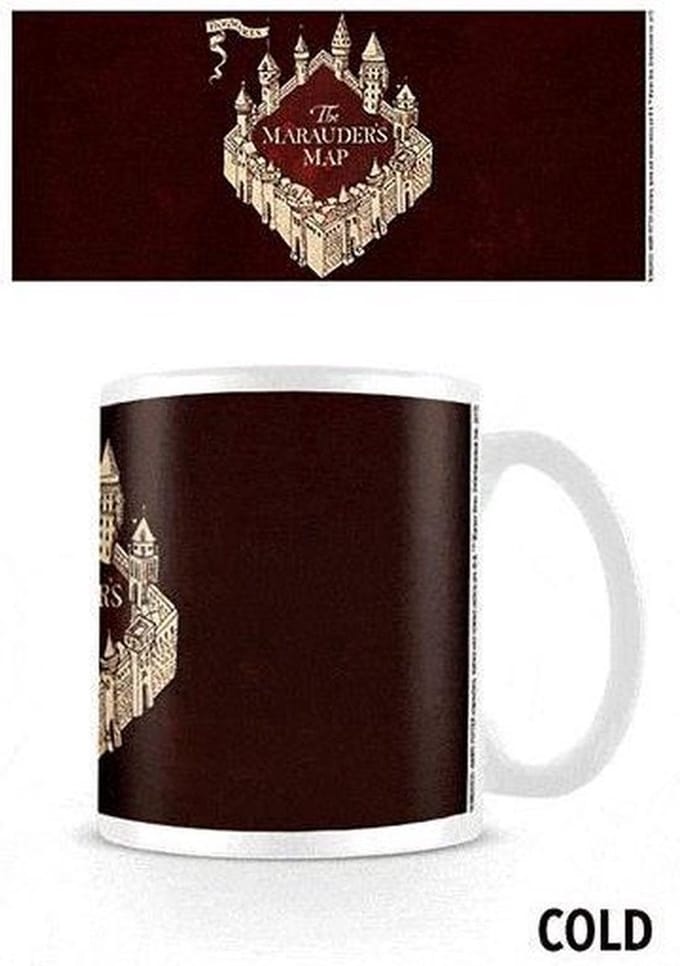 Harry Potter The Marauders Map - Heat Changing Mug