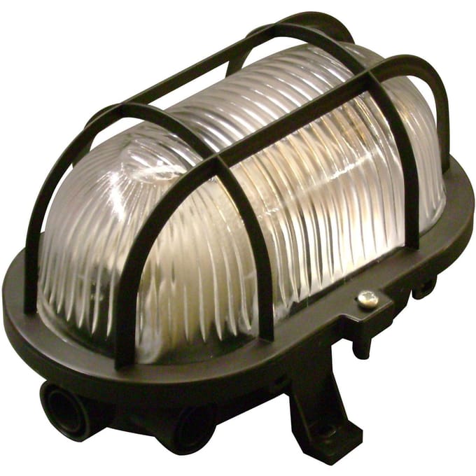 Müller-Licht Wandlamp Basic Ovaal, zwart
