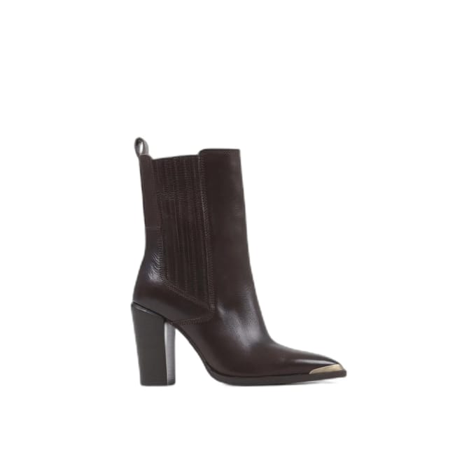 BRONX new-americana enkellaars bruin