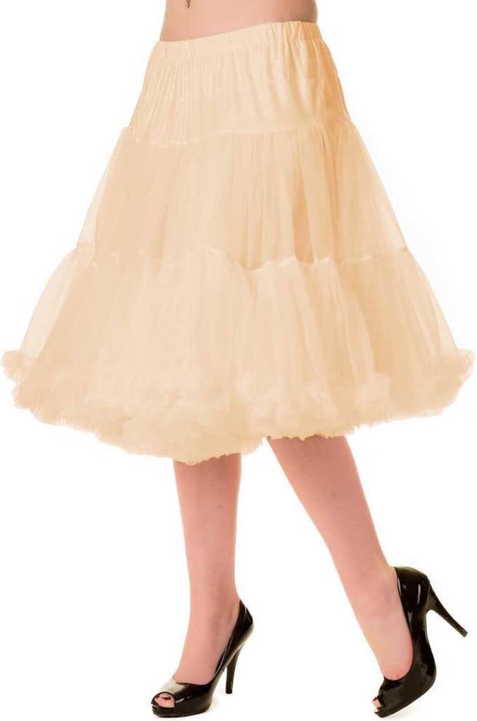 Banned - Starlite Petticoat - Vintage - M/L - Creme