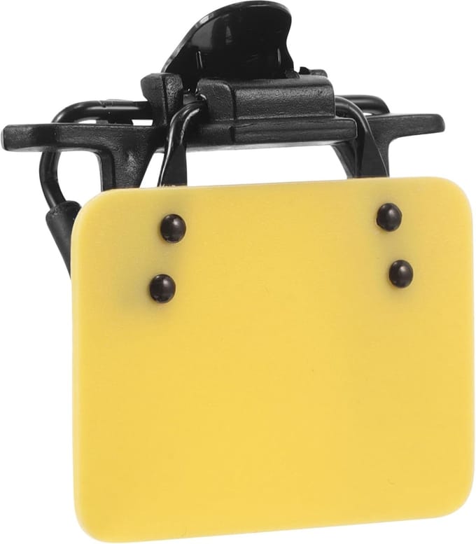 Ooglap voor Bril - Clip Oogbeschermer - Training Precisie - Verstelbare Hoek - 4.5 cm - Multicolor
