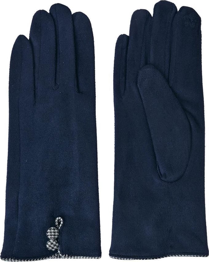 Juleeze Handschoenen Winter 8x24 cm Blauw Polyester