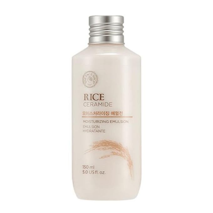 THE FACE SHOP Rijst & Ceramide Moisture Emulsie 150ml white