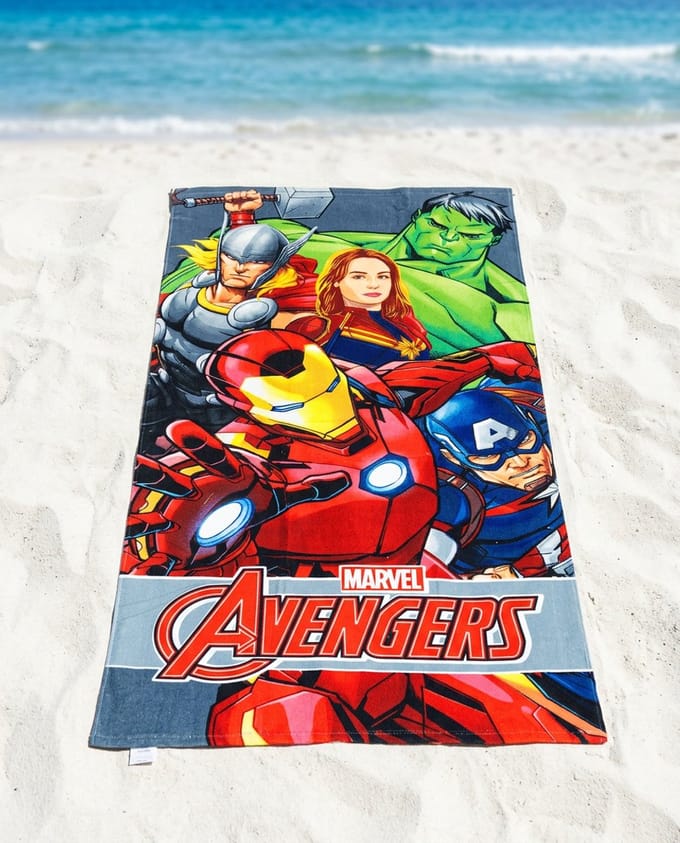 Marvel Avengers strandlaken 70 x 140 cm - Polyester