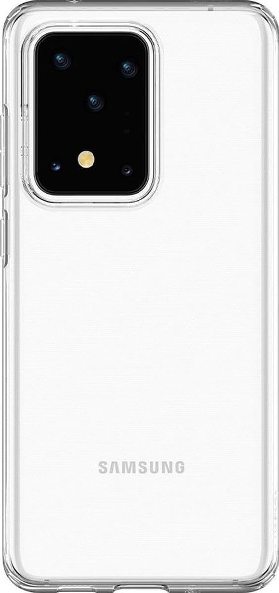 Spigen Galaxy S20 Ultra Liquid Crystal Hoesje Doorzichtig Standaard