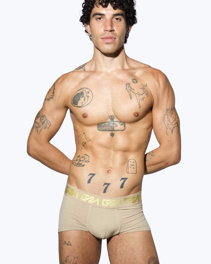 Garçon Trunk Sahara - MAAT L - Heren Ondergoed - Boxershort voor Man - Mannen Boxershort