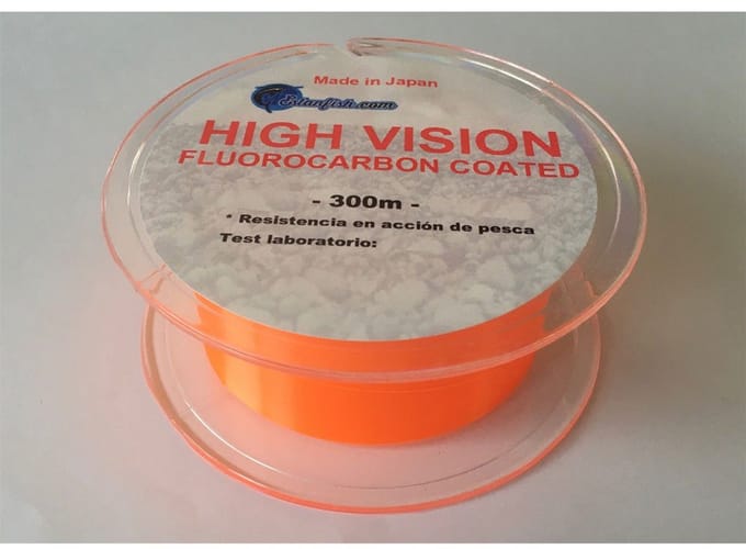 Estanfish High Vision 300 M Monofilament Oranje 0.390 mm