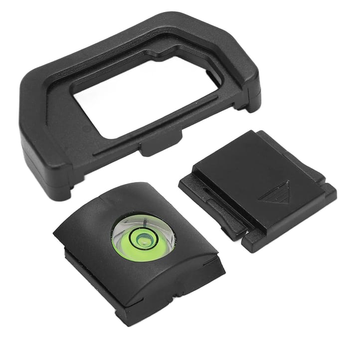 Zoeker Oogschelp Flitsschoen Afdekking Horizonniveau Sets voor EM5 II EM10 II Camera Serie black