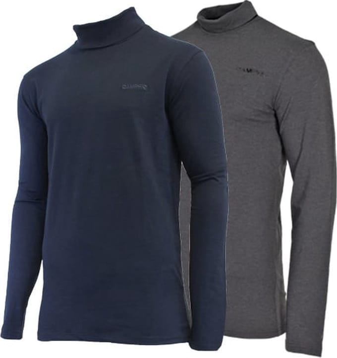 2-Pack Campri - Skipully - Wintersportpully - Heren - Charcoal-marl/Navy (1397) - maat S