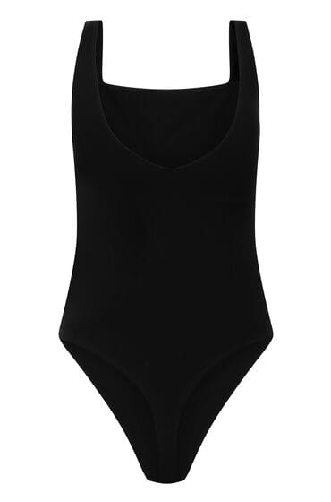 Hunkemöller Dames Lingerie Smooth body - Zwart - maat M