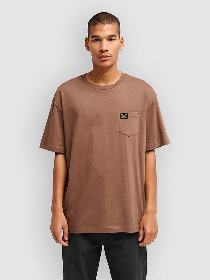 RVCA Americana Pocket T-Shirt bruin