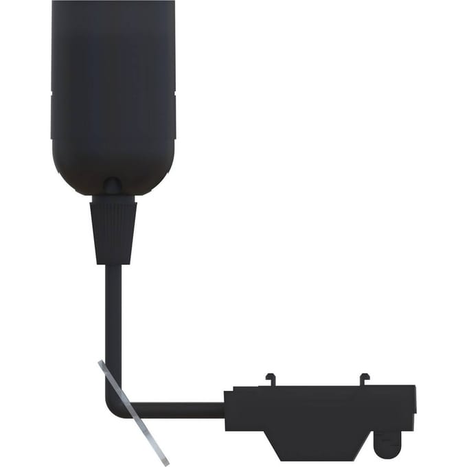 PRIOS Orvoll-lamphouder, Ø 3,8 cm, E27-fitting, zwart
