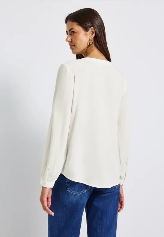 Tuniek met gespleten hals