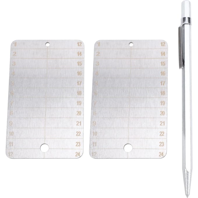 Crypto Seed Phrase Opslag, Brandwerende Metalen Back-up Platen voor Bitcoin, Hersteltool voor Cryptocurrency white