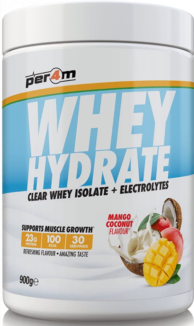 Per4m Whey Hydrate (900g) Mango Coconut - Eiwitten - Helder eiwit