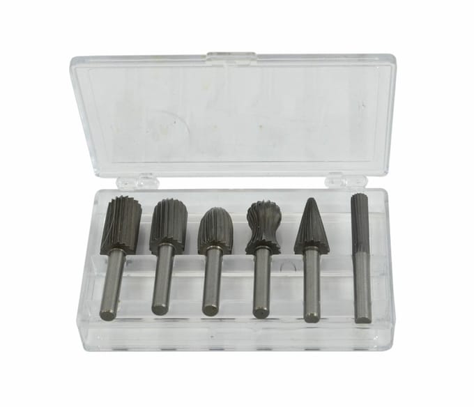 Awtools Frezen - Metaalbewerkingsset - 6mm - HSS Stalen Constructie