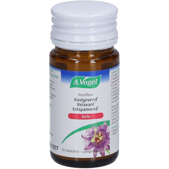 A. Vogel Passiflora Rustgevend forte 30 Tabletten