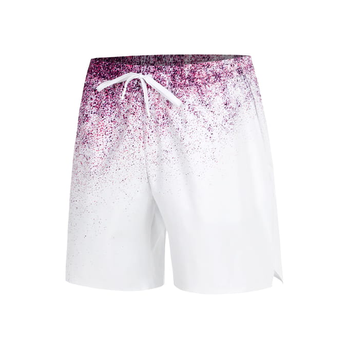On 7" Court Fade Shorts Heren