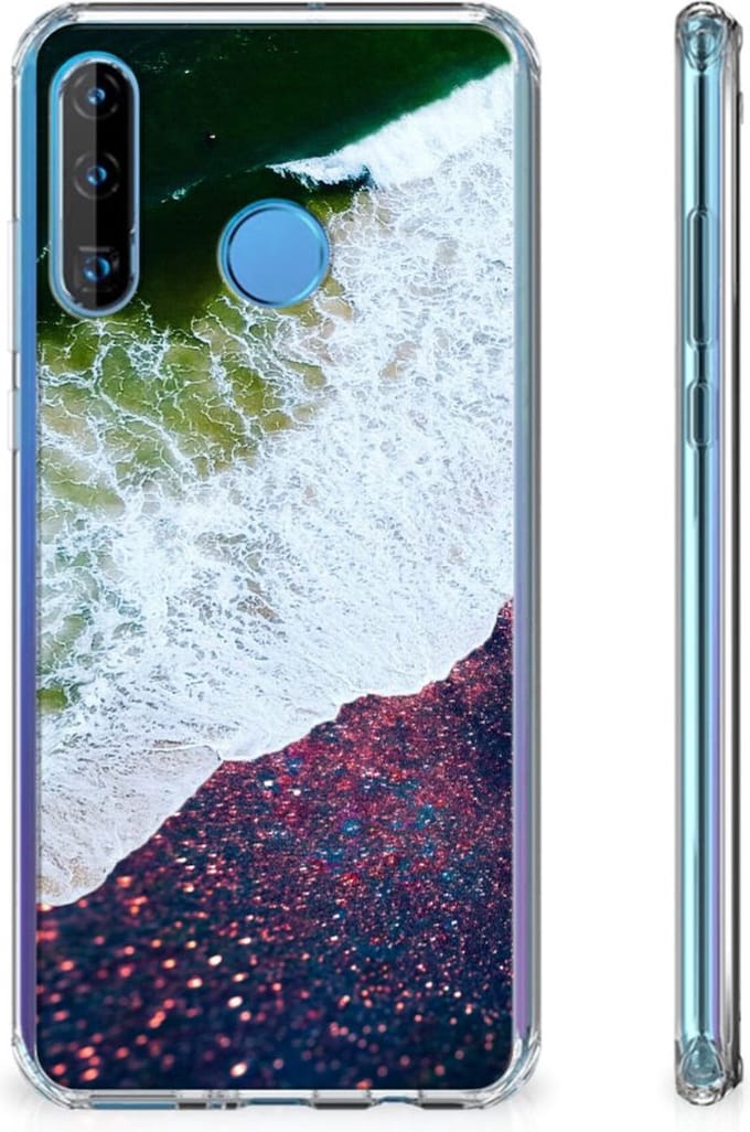 Huawei P30 Lite Shockproof Case Sea in Space