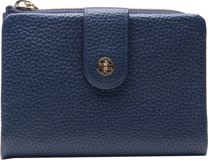 Esquire Portemonnee Madison Wallet Blue Donkerblauw