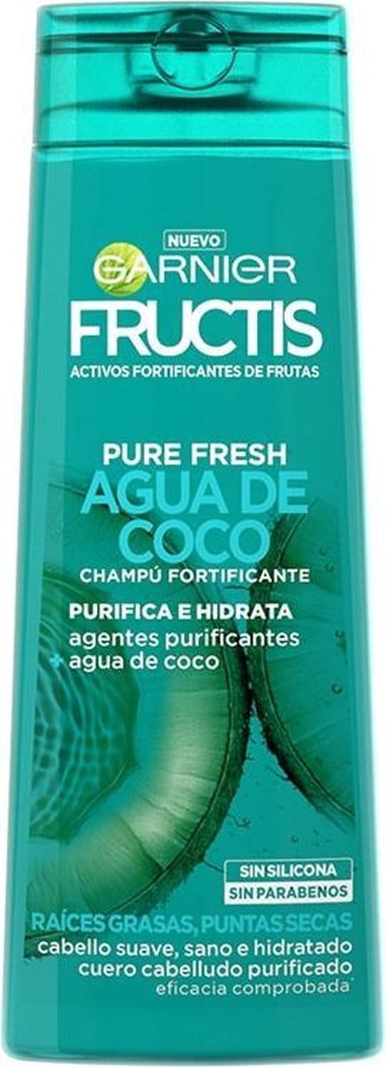 Fructis Pure Fresh Kokoswater Versterkende Shampoo 360 ml