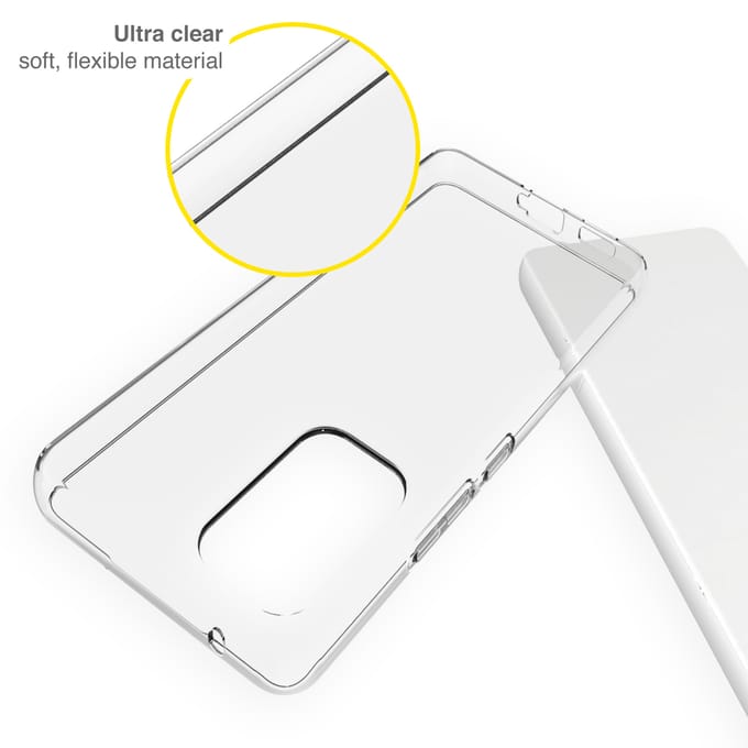 Accezz Hoesje - Geschikt voor Samsung Galaxy A53 - Clear Backcover - Transparant