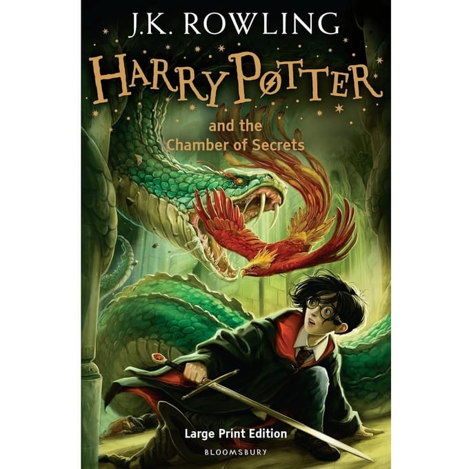Harry Potter et la Chambre des Secrets, Édition originale anglaise beige