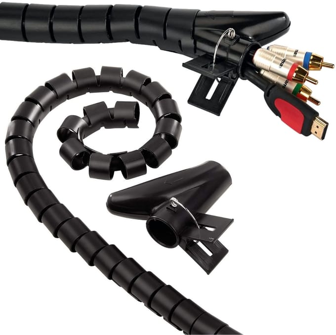 Hama Easy Cover 30Mm Blk/1,5M