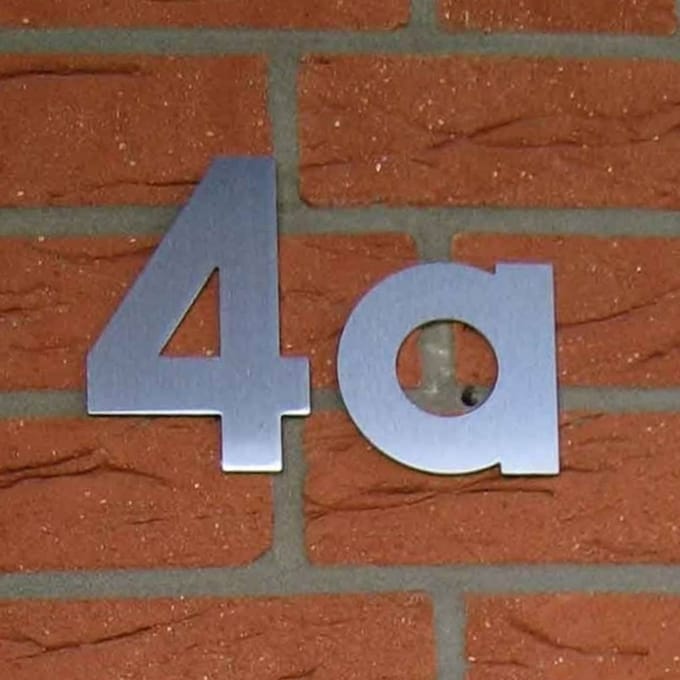 Albert Leuchten Huisnummer - letter a
