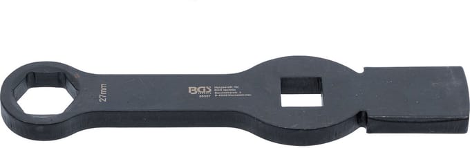 BGS Slag-ringsleutel - zeskant - met 2 slagvlakken - 27 mm