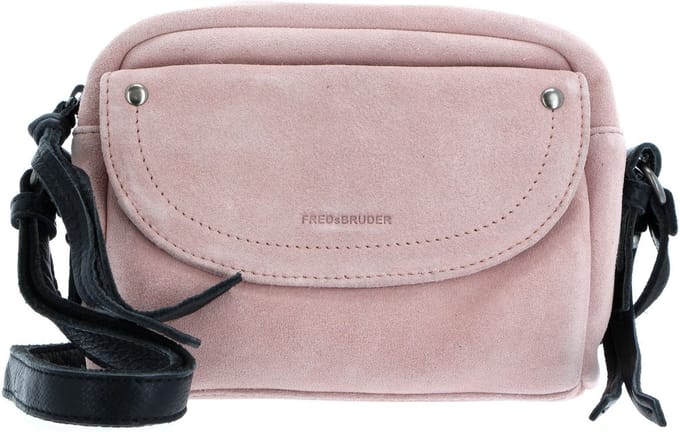 FREDsBRUDER Leren Schoudertas Stitch Fierce Rose Roze