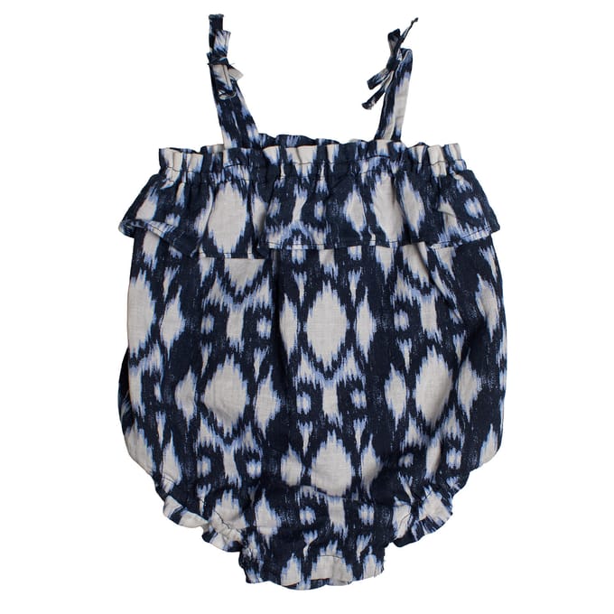 826178 Romper met riempjes voor babymeisjes