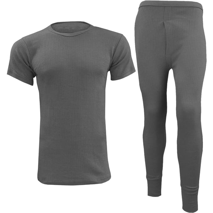 Enzo | Heren Thermo Set Korte Mouw Top & Onderbroek