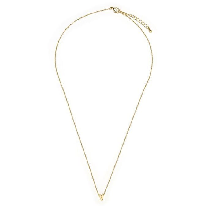 Luxenter Ketting met 18-karaats geelgouden afwerking - Alphabet