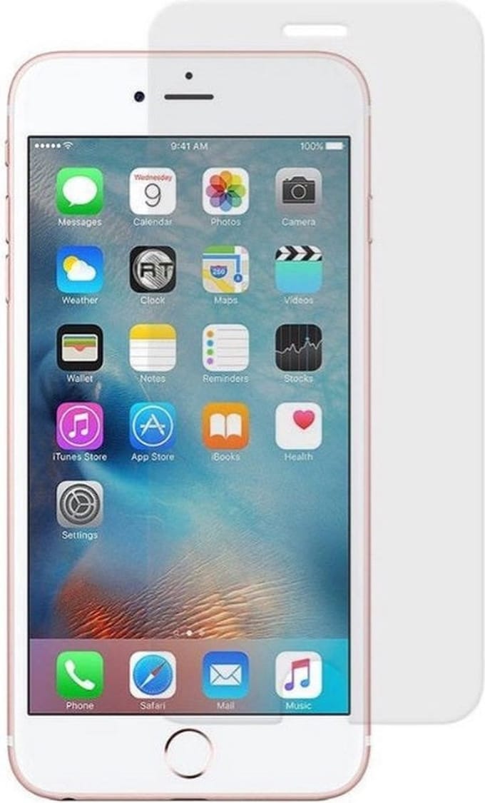 Screenprotector Geschikt voor iPhone 6/6s/7/8 Plus - screenprotector 2 stuks - tempered glass - beschermlaag voor Apple iPhone 6/6s/7/8 Plus