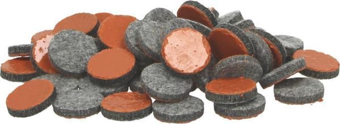 Gluefelt plakvilt 20 mm - 16 st