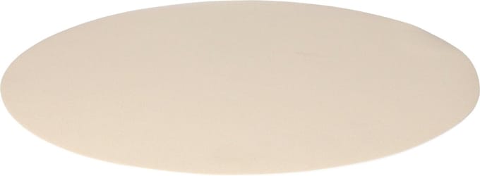 Wicotex Placemats Uni - creme - rond 38 cm - anti slip laag - Teflon coating toplaag