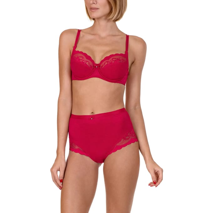 Rode beugel bh Lisca Evelyn B - E - Rood - Maat - 85E