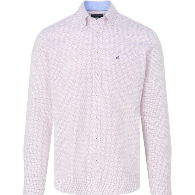 Campbell Casual overhemd met lange mouwen