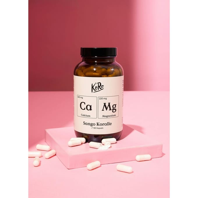 Capsules sango-zeekoraalcalcium + magnesium 180 stuks
