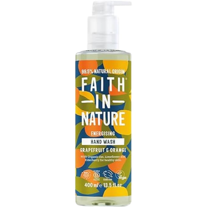 Faith In Nature Energising Grapefruit & Orange Handzeep – 400 ml