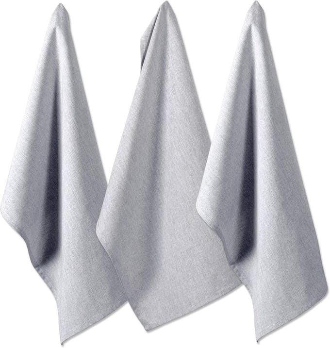 Set van 3 Handdoeken - Chambray Grijs Keuken Handdoeken