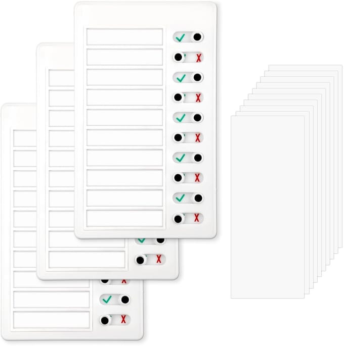 Dailygoody - Diy Schema voor Kinderen - Herbruikbare Takenlijst