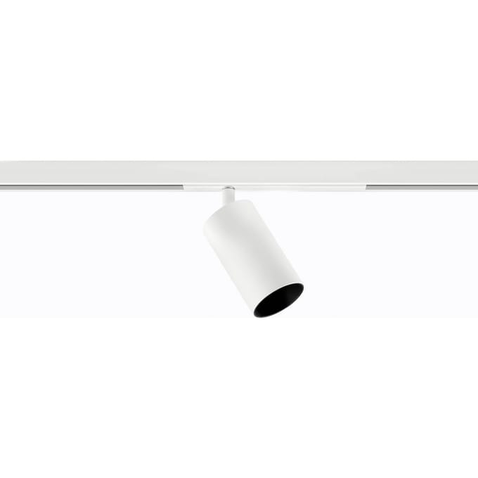 Ivela rails spot Microperfetto, wit, PWM 48 V 30° 3.000 K
