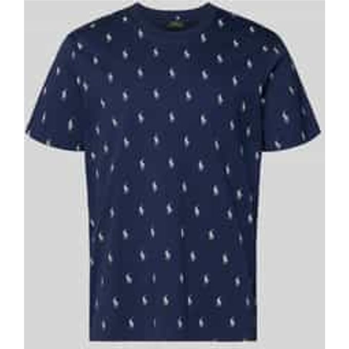 Regular Fit pyjamabovenstuk van 100% katoen model 'CREW-SLEEP-TOP'