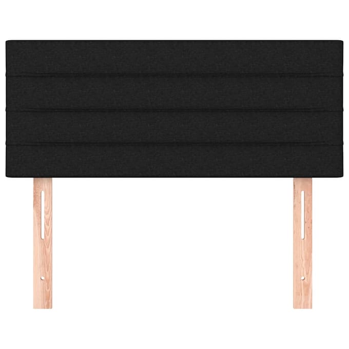 vidaXL - Hoofdbord - 100x5x78/88 - cm - stof - zwart