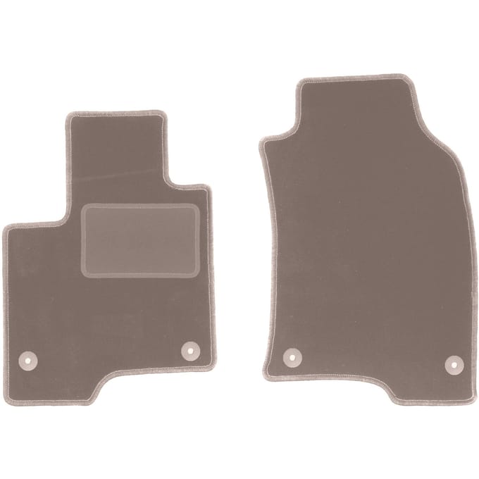 Beige voormatten voor: Fiat Panda III hatchback (2012-)
