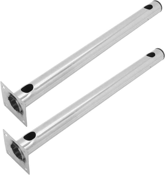Camera Antennebeugel - Wifi Netwerksteun - Beveiliging Installeren - Roestvrijstalen Constructie - 50 cm - Zilver