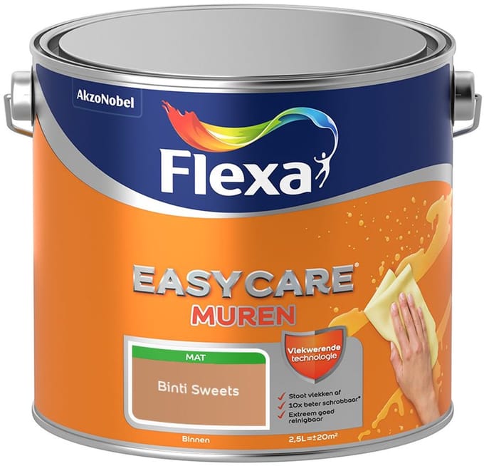 Flexa - Easycare Muren - Binti Sweets - Mengverf - 2,5 L